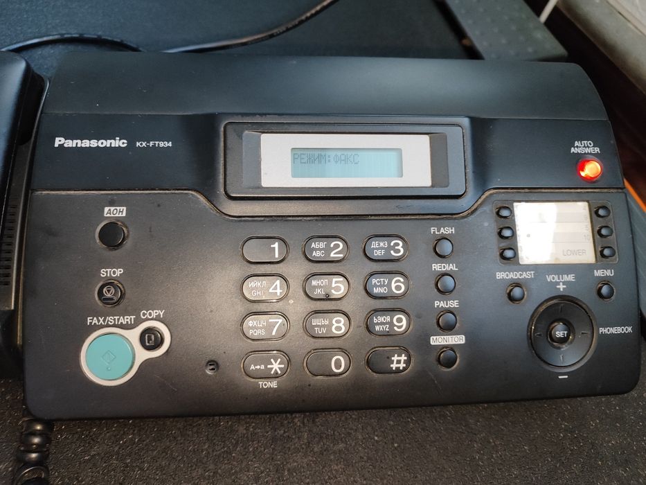 Факс телефон Панасоник