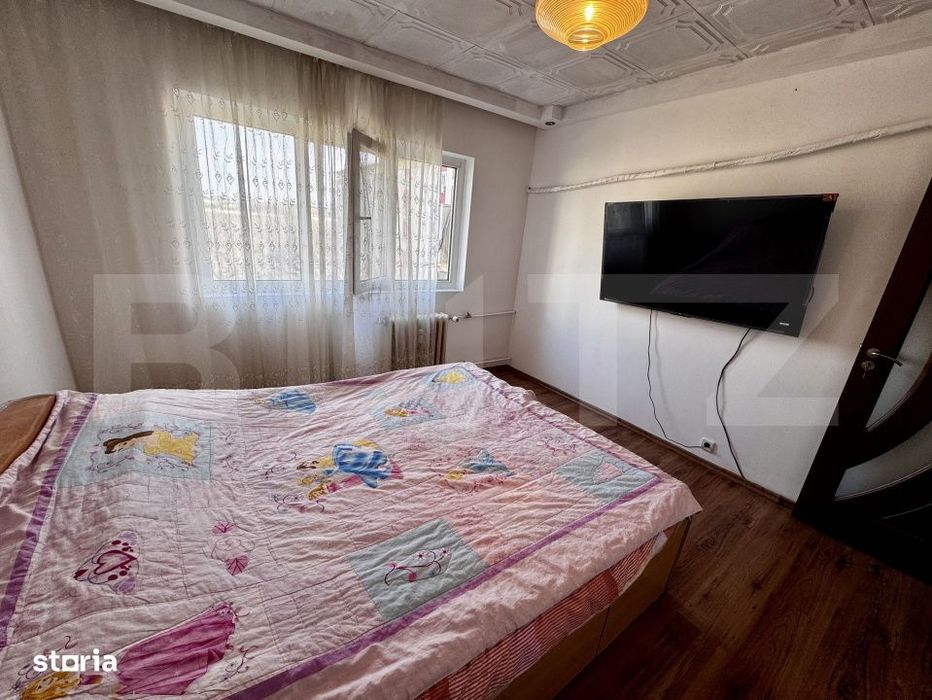 Apartament 2 camere, 48 mp, etaj 3, AC, zona Unitatea Militara Cornito — fotografia 3