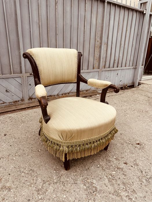 Антикварно италианско кресло – Наполеон III, ок. 1900 г.