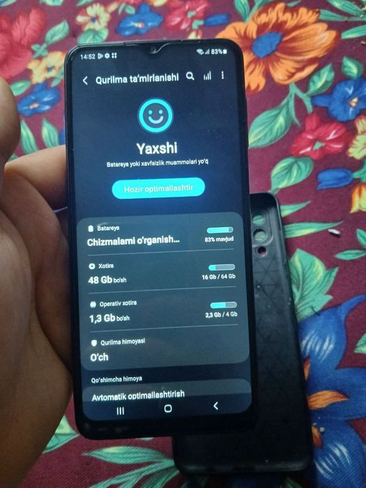 Samsung a12 xotira 64