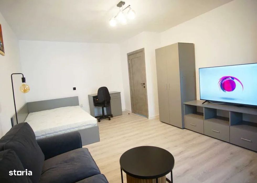 Garsoniera | Nerva Traian | Prima inchiriere | LUX | AC | Metrou 10' — fotografia 1