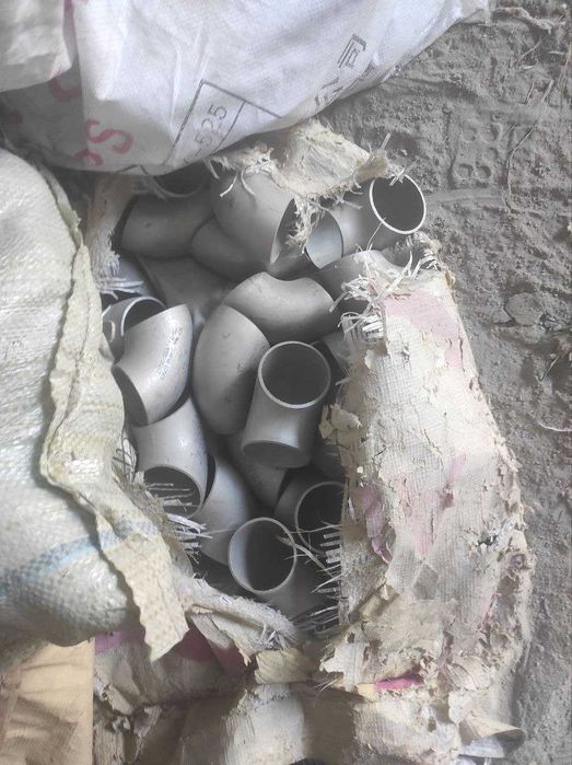 Отвод нержавейка (из нержавеющей стали)  бесшовный 108*4