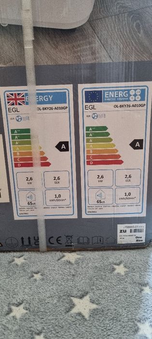 EGL преносим 3 в 1 9000BTU климатик, влагоуловител и вентилатор. НОВ !