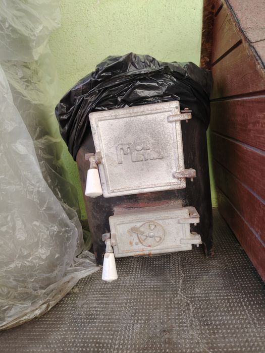 Boiler pe lemne + focar