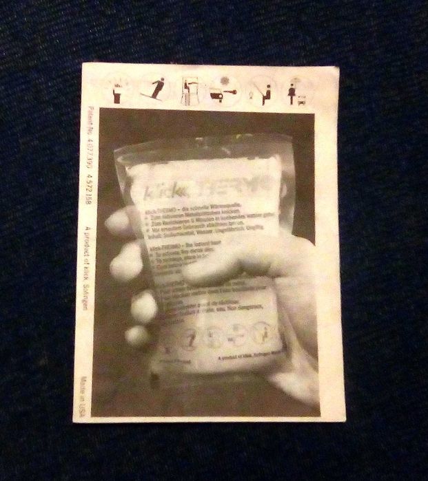 Немски туристически химичен отоплител Drager