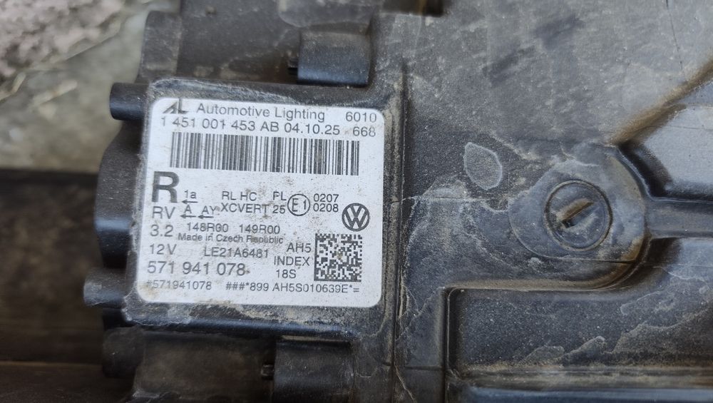 Far Led Dr Vw Tiguan 3 model 2026  571 941 078