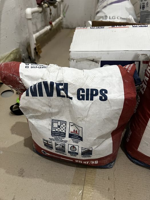 Наливной пол Tytan Nivel Gips