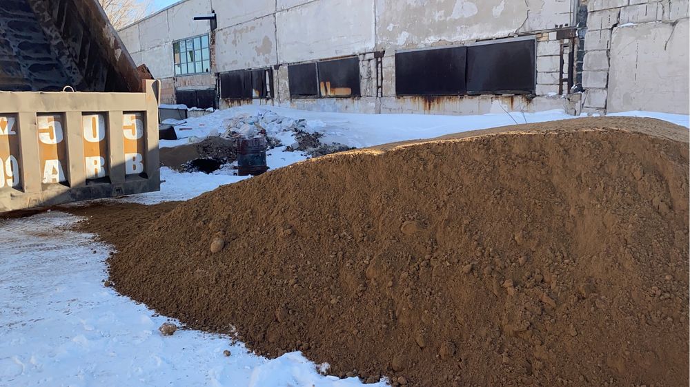 Щебень! Песок! Баласт! Строительный материал!