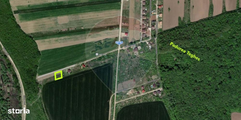 Teren intravilan de vanzare 500 mp, com Domnesti/Teghes
