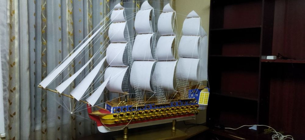 Продам корабль ручной работы.