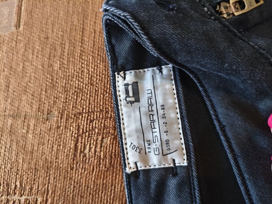 Дънки, тип панталон, на Gstar raw 3310, размер 29/30, отговарят на М р-р
