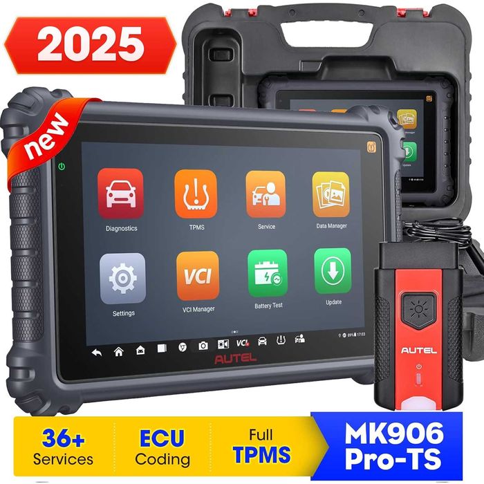 Autel MaxiCom MK906BT PRO2 TS Wireless Noul Tester auto in Romana TPMS