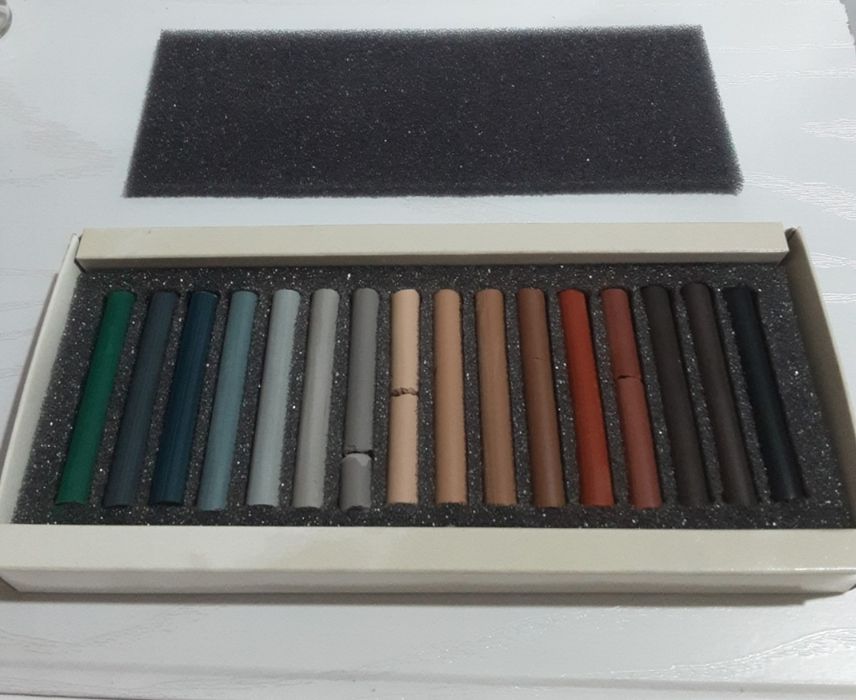 Пастель сухая для рисования. Новая.