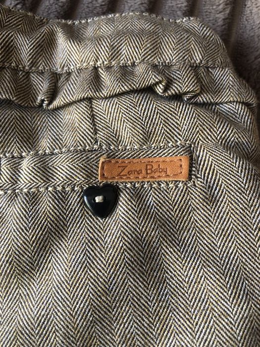 Pantalon Zara baby, marime 68 - cu dublura din bumbac