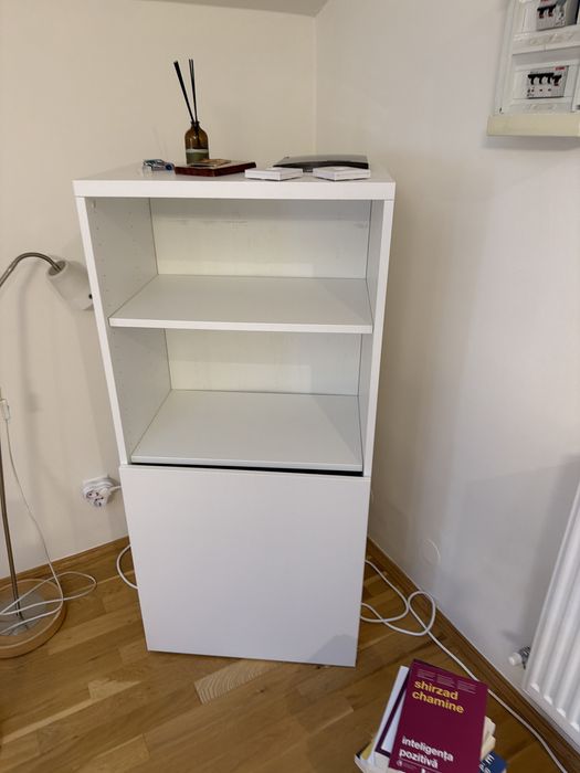 Etajera cu usa Ikea alb