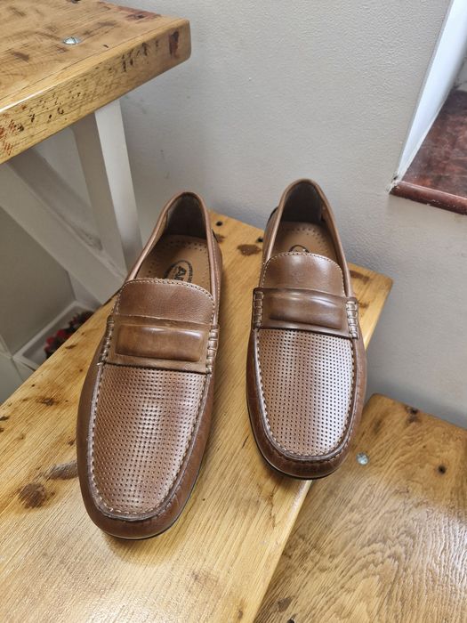Pantofi de vara din piele