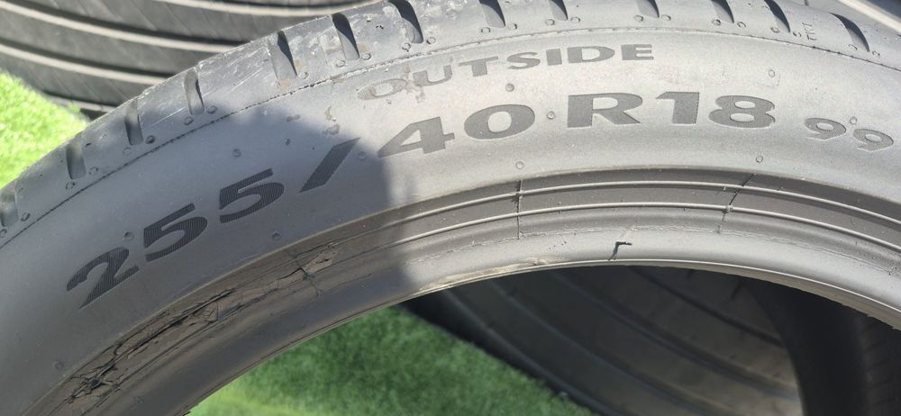 Anvelope 2x255 40 18  pirelli dot 20 mm 5