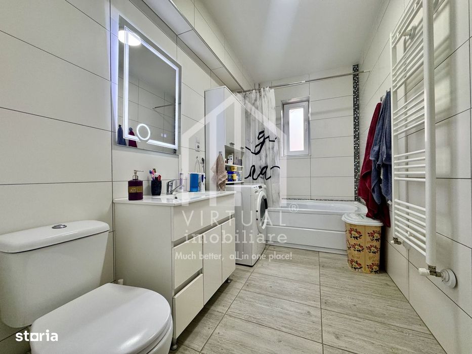 Apartament cu 3 camere, 69mp utili+balcon, parcare subterana -Turnisor