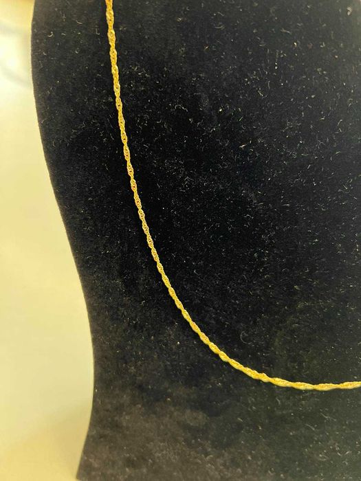 Златен Дамски Синджир 56см 3.29гр 14к