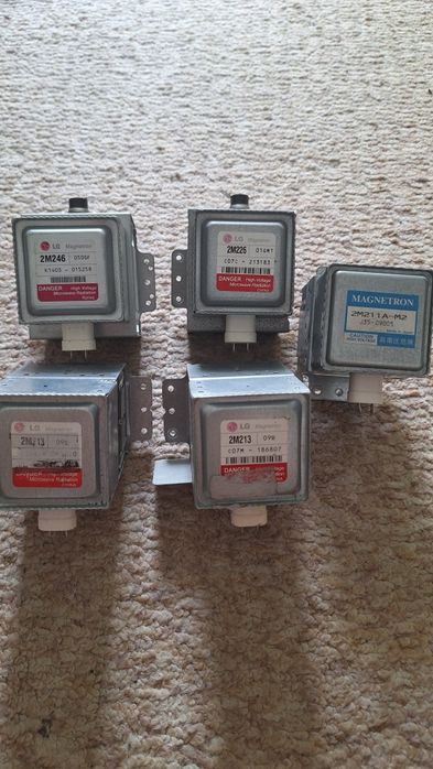 магнетрои ,чинии за микровълнова печка