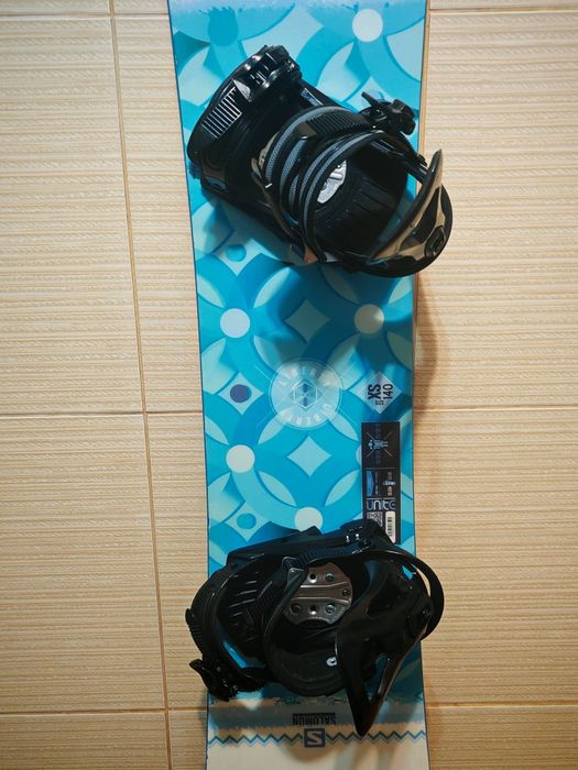 Placa snowboard Salomon 140 cm-boots burton