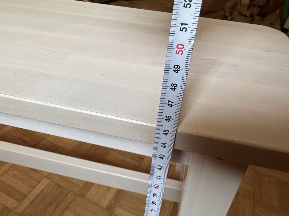 bancheta ikea  din lemn