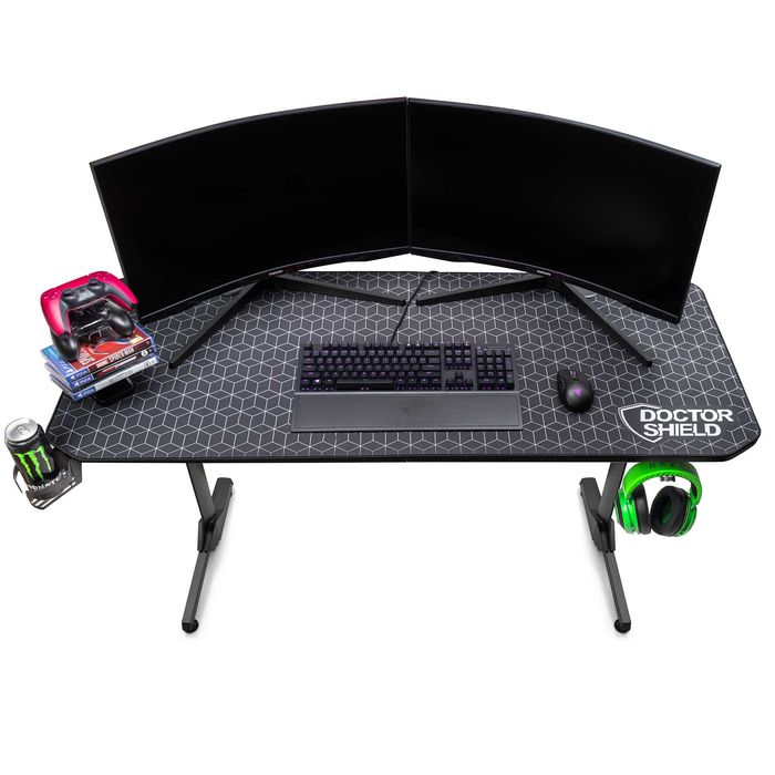 Birou gaming Dr. Shield 140 x 60 x 75cm