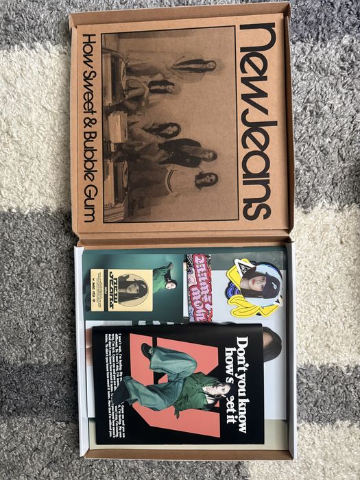 Album kpop NewJeans , Minji version cd box