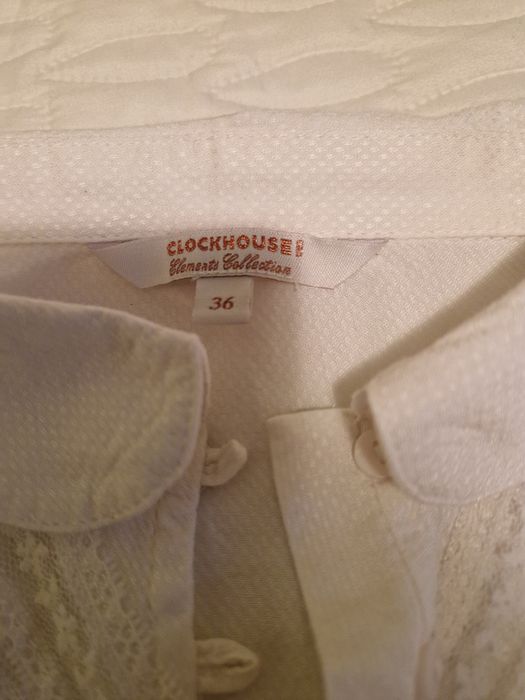 Bluza maneci 3/4, dantela C&A, măsură 36