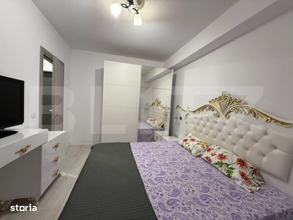 Apartament de inchiriat, 2 camere, 58 mp, centrala proprie, Calea Seve — fotografia 3
