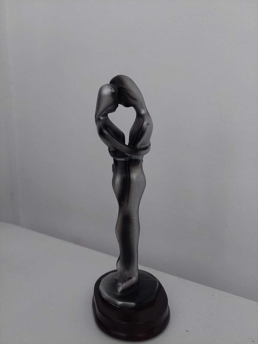 Statuetă mireasa si mire – Argintie si elegantă