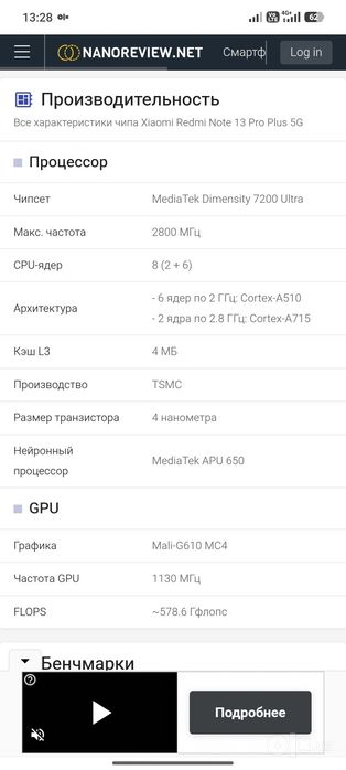 Redmi 13 pro plus 5G ideal srochni