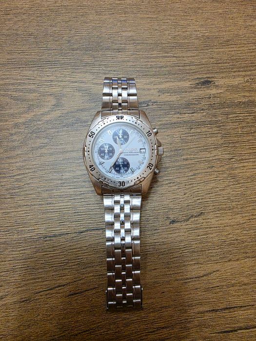 Мъжки кварцов хронограф часовник Pulsar (by Seiko) V657-8030 – 100м Водоустойчив