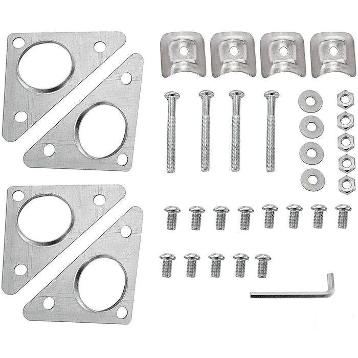 Мини Мобилна Работна Маса – 60x30 cm, Неръждаема Стомана с Колела