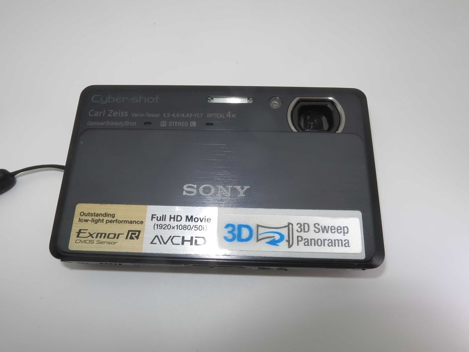 Sony Cyber-shot DSC TX9 ултра тънък и компактен фотоапарат, дигитална камера с голям тъч екран, Exmor R в отлично състояние, пълен комплект