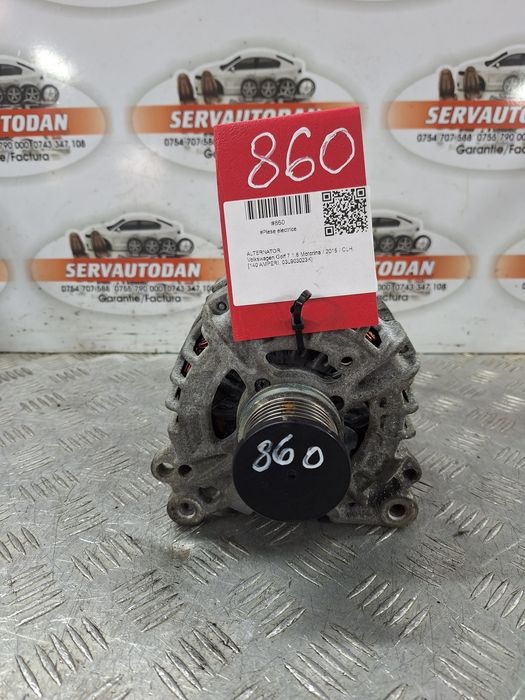 Alternator Volkswagen Golf 7 (2012-2017) 1.6 Motorina 2015