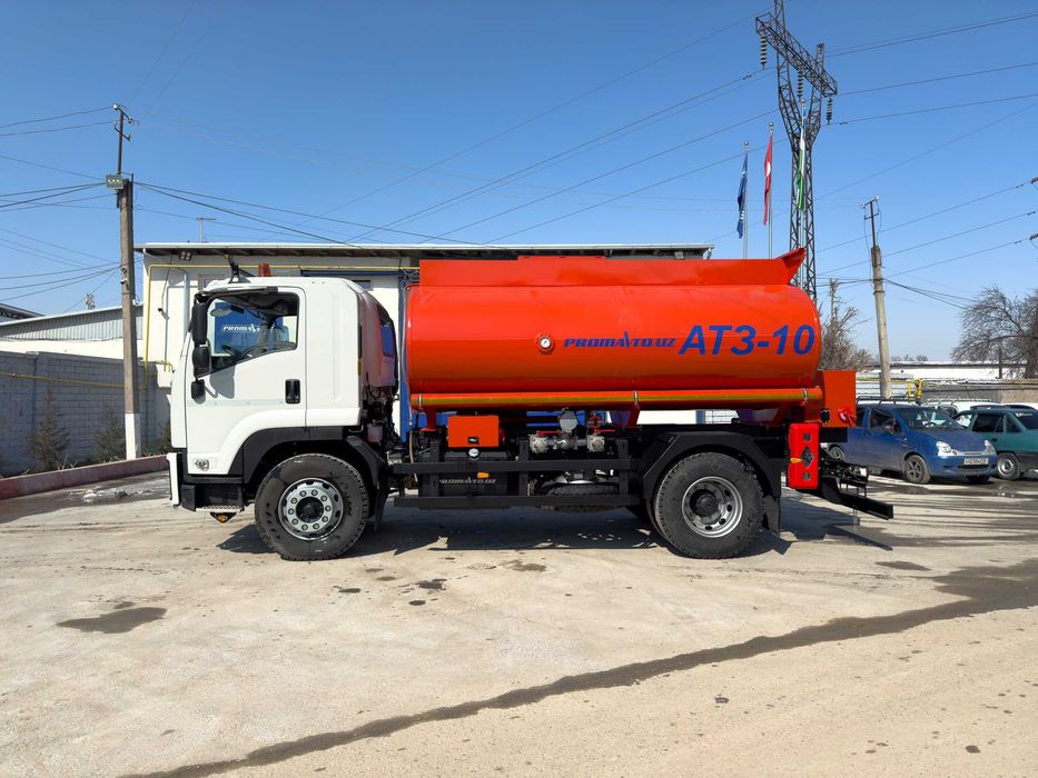 Автотопливозаправщик / Бензовоз / АТЗ-10м3 на шасси ISUZU FVR34K.
