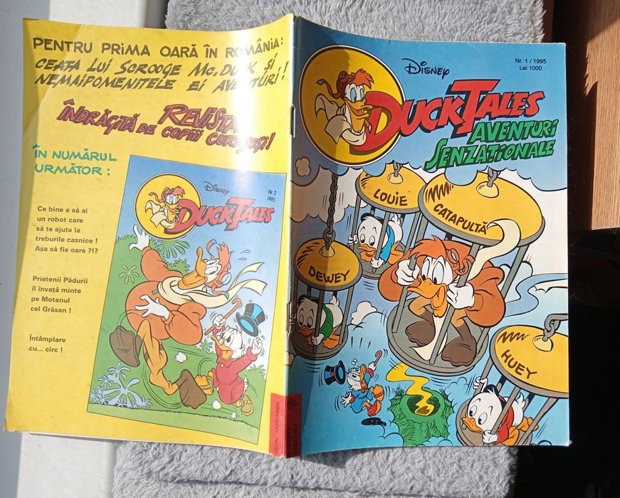 Revista banda desenata Duck Tales Disney EGMONT