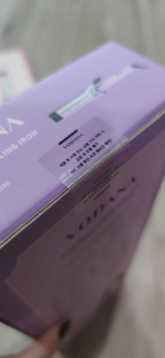 КЕРАМИЧНА маша за коса Южна Корея - VODANA Glamwave Curling Iron