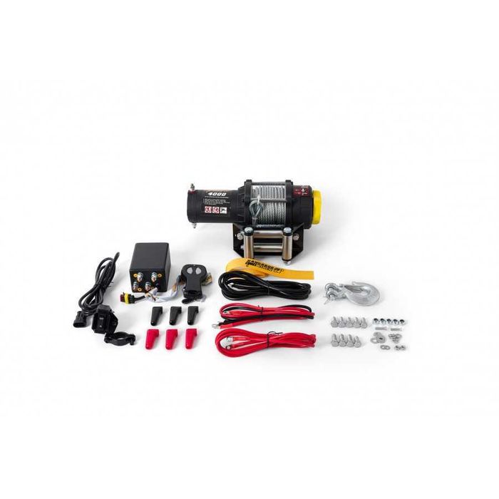Troliu KANGAROOWINCH K4000 (trage 1814 kg)cablu otel sau sintetic
