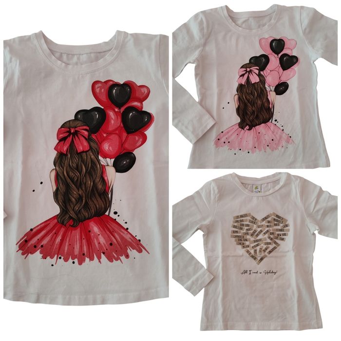 Детски блузи 128 см. Българско производство