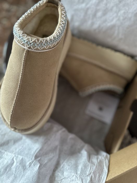 Ugg tazz chesnut  sand si mustard seed doar 37