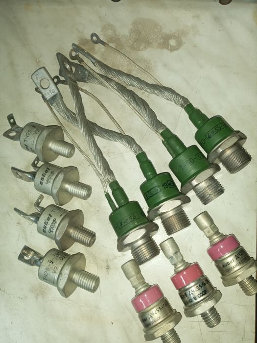 Мощные силовые тиристоры Т-50, ТЧ25-9