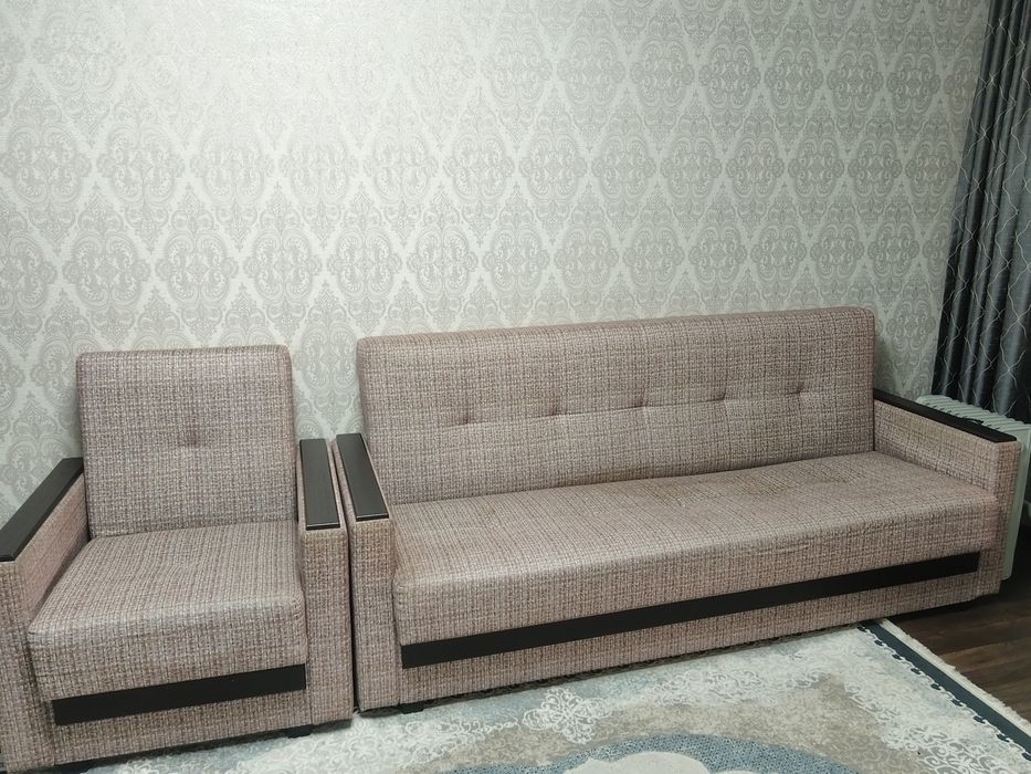 Продам диван+кресло