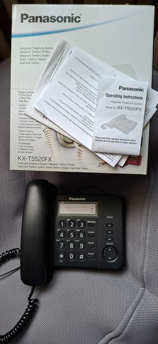 telefon analogic cu fir Panasonic KX-TS520 FXB