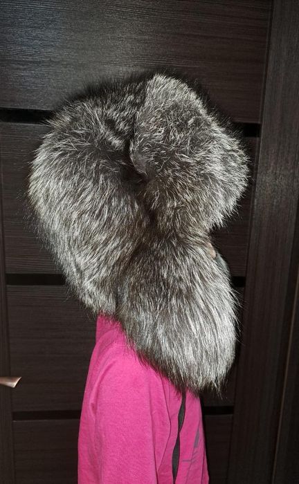 Шапка чернобурка