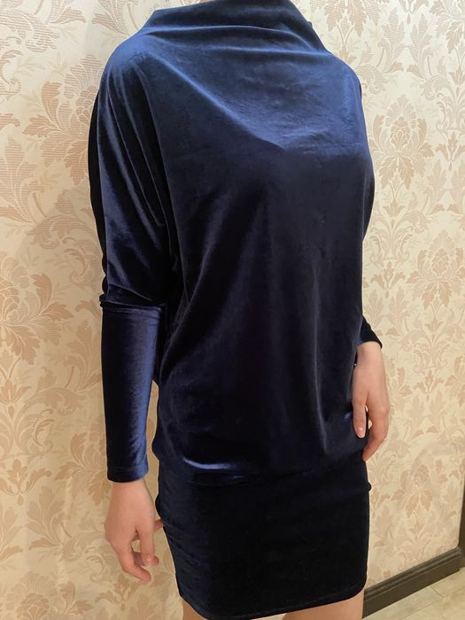 Платье, Италия, Велюр