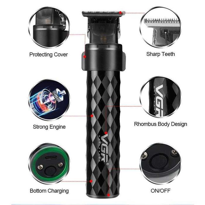 Професионална машинка тример за подстригване VGR 170