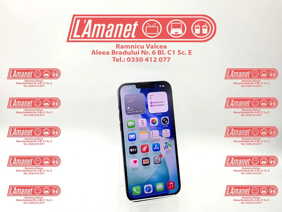 iPhone 13 Pro Max Blue 256GB Neverlocked Stare Buna Bateria 81%