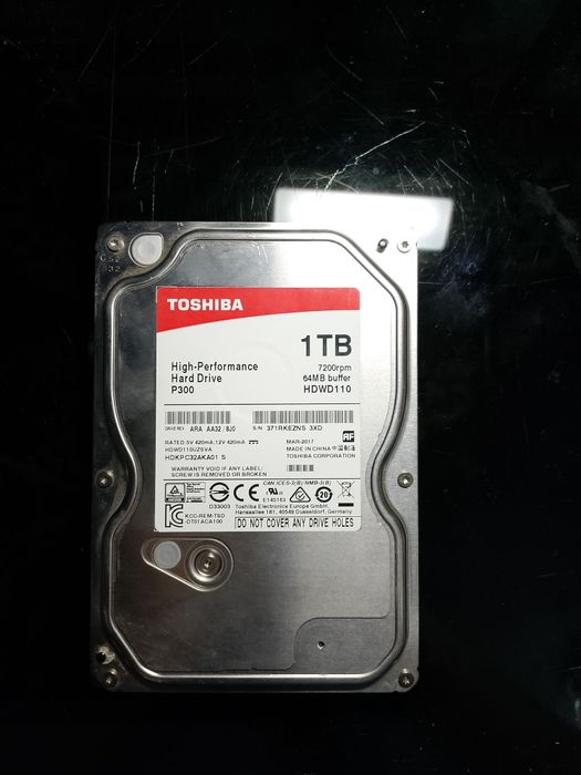 Жёстки диск Toshiba